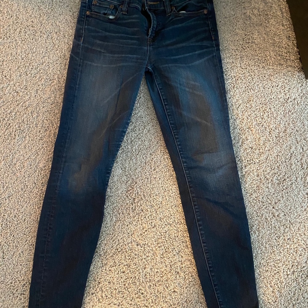 Jcrew toothpick jeans
